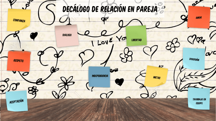 decalogo de la pareja